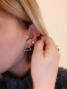 Pretty Triangle Earring Fashion jewelry