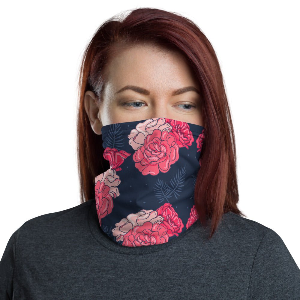 Floral Neck Gaiter face mask