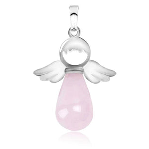 Natural Stones Angels Wings Pendant for Necklace