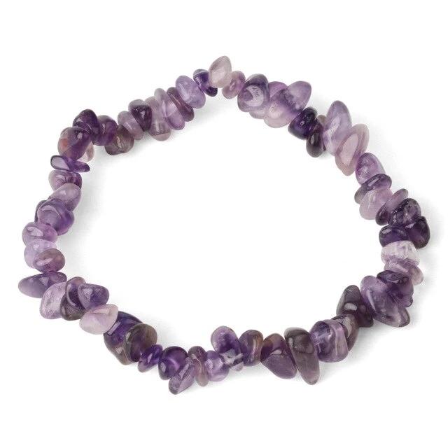 Natural Stone Bracelet  Beads Crystal Bangles