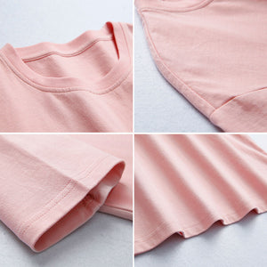 Print Pink T Shirt