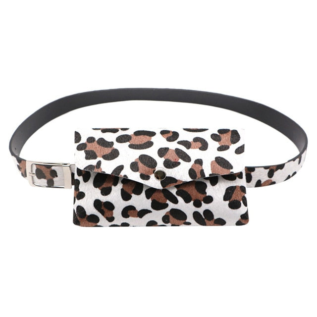 Leopard Horse Decorative Pockets Bag