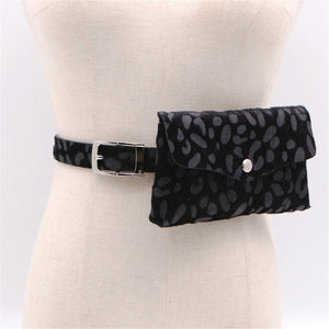 Leopard Horse Decorative Pockets Bag