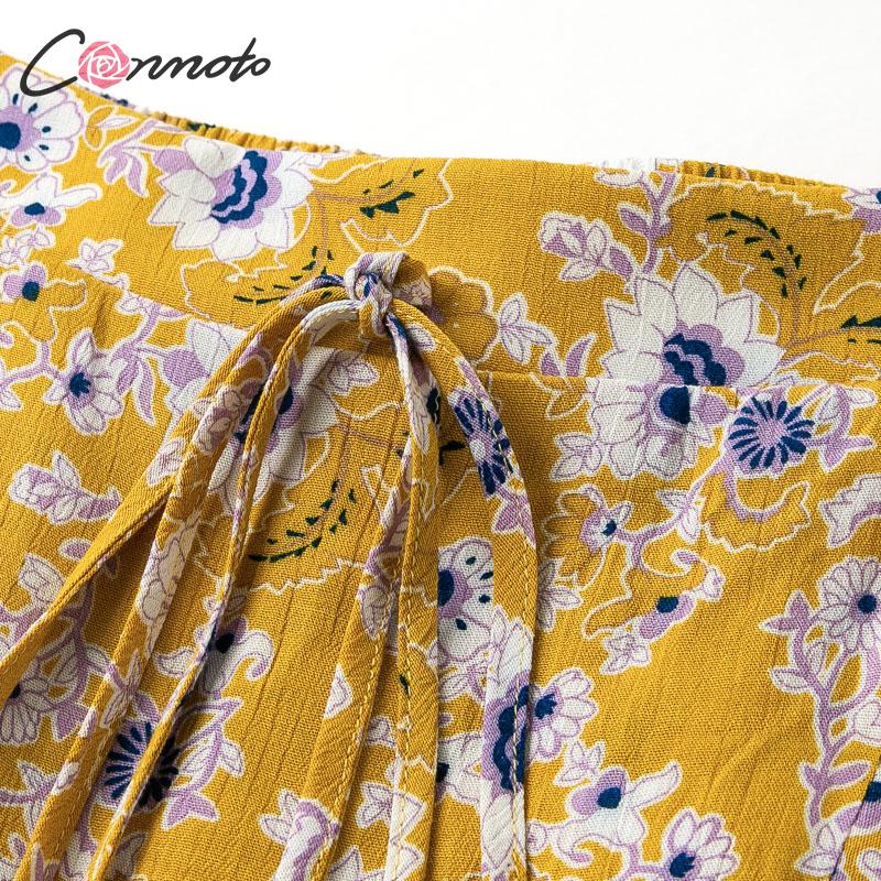 Long Yellow Beach Women Skirt