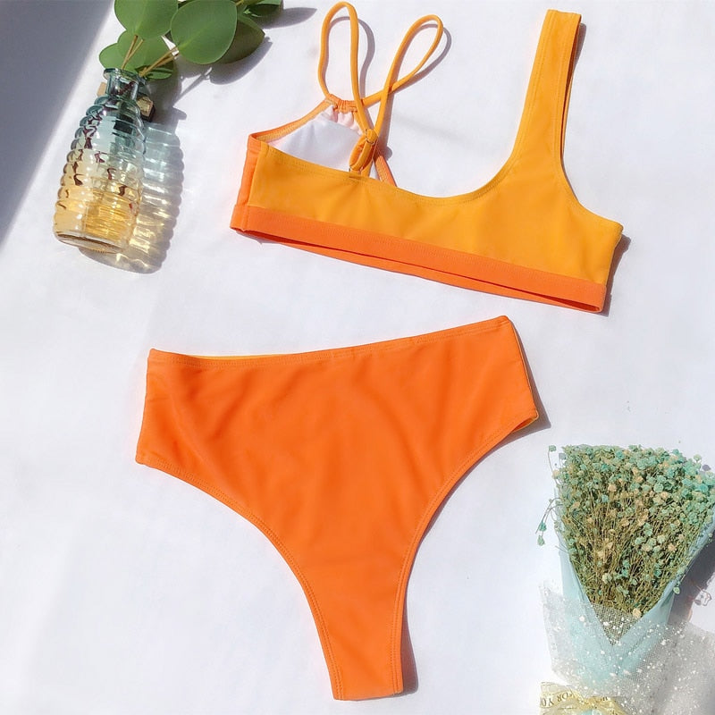 High Waist Bikini Sexy Swimwear