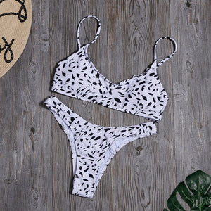 Women Sexy Leopard Bikinis Snake Print Swimsuit