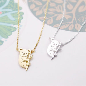 Koala Necklace Australian Koala Bear Woodland Necklaces