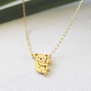 Koala Necklace Australian Koala Bear Woodland Necklaces