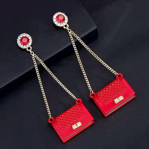 Handbag Drop Earrings