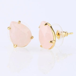 Natural Stone Earring Women Reiki Jewelry