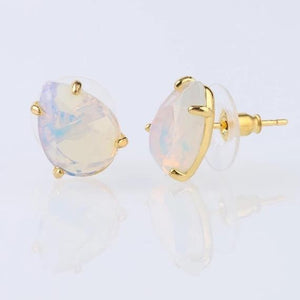 Natural Stone Earring Women Reiki Jewelry