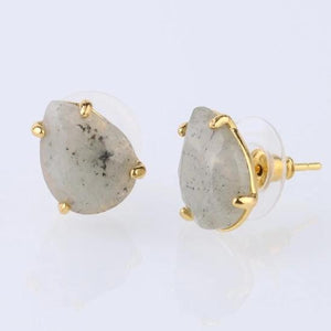 Natural Stone Earring Women Reiki Jewelry